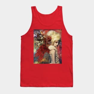 Red Angel Tank Top